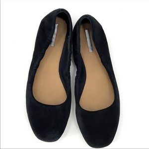 Tahari, ballet flats, back suede, 9.5M